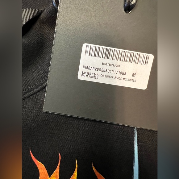 Palm Angels Sacred Heart Crewneck - Picture 6 of 6